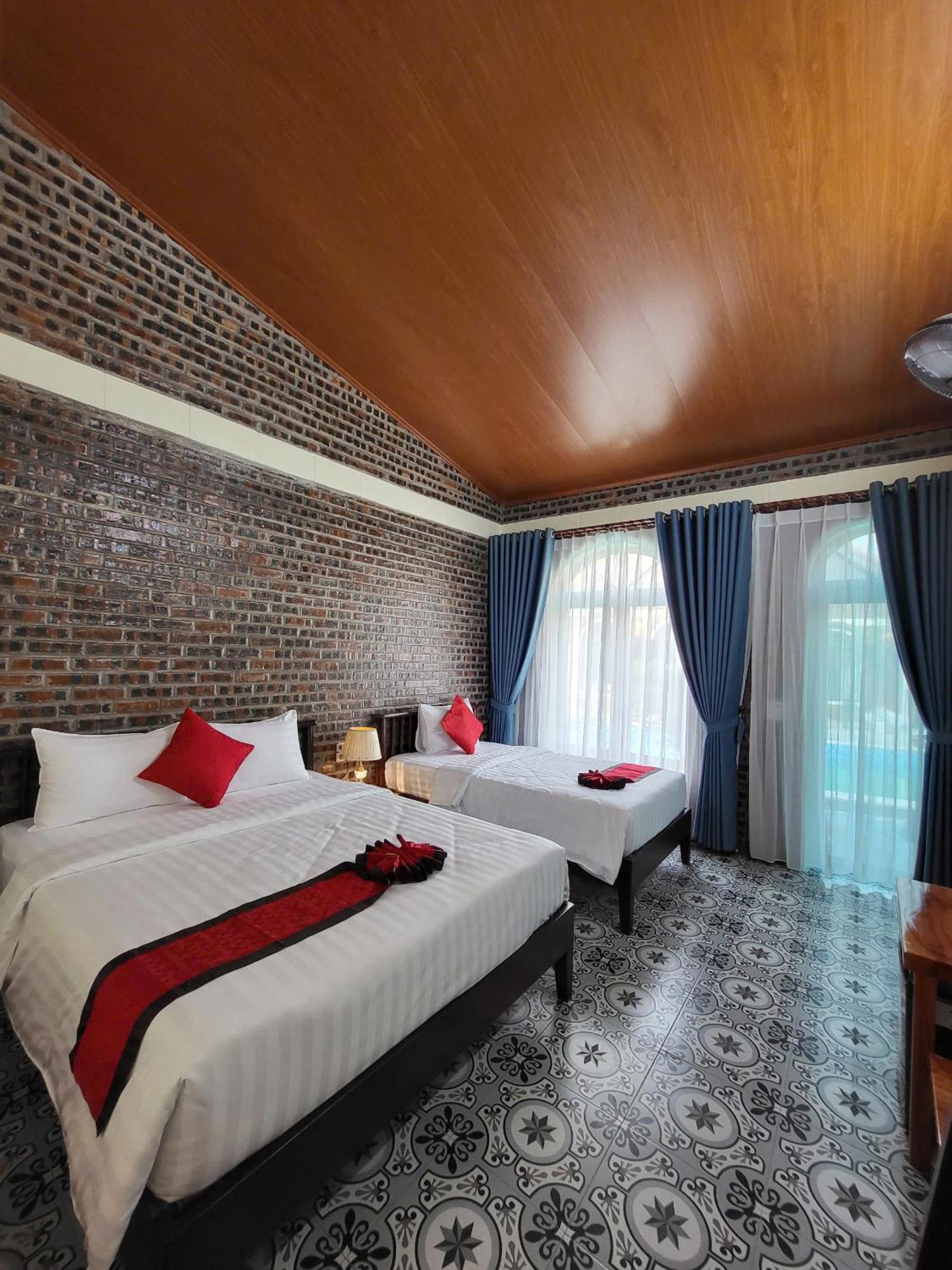 Ferienwohnung Tam Coc Pomelo Garden Ninh Binh Exterior foto