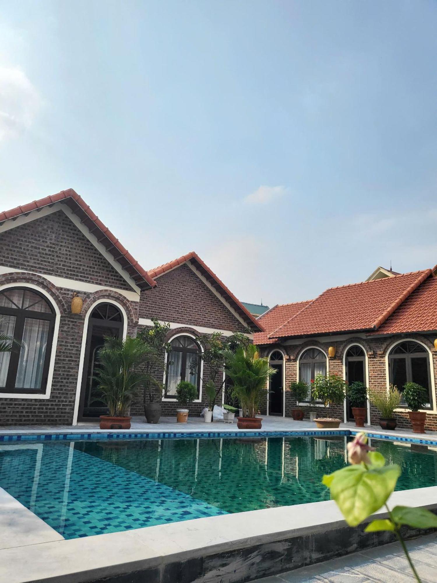 Ferienwohnung Tam Coc Pomelo Garden Ninh Binh Exterior foto