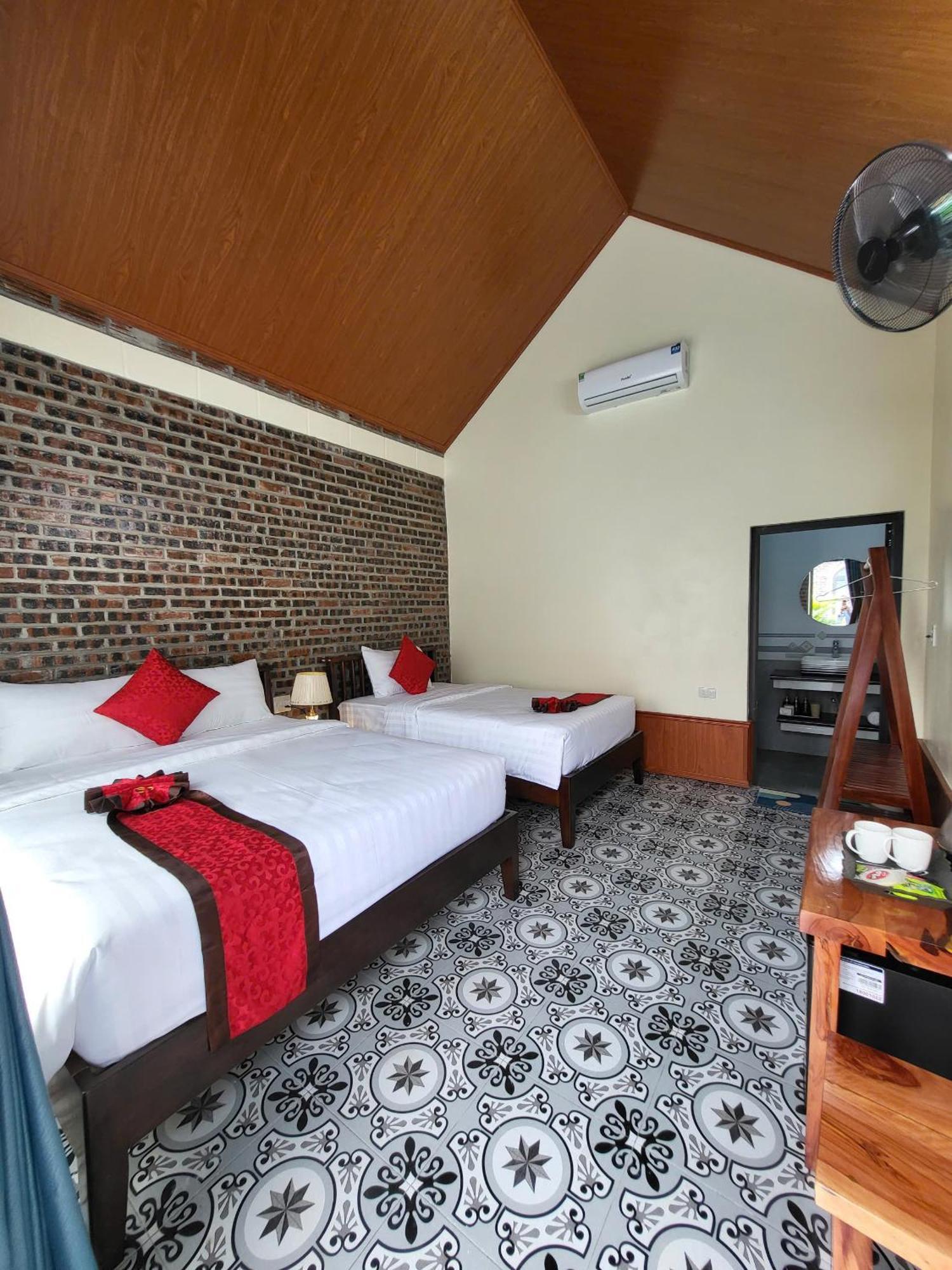 Ferienwohnung Tam Coc Pomelo Garden Ninh Binh Exterior foto