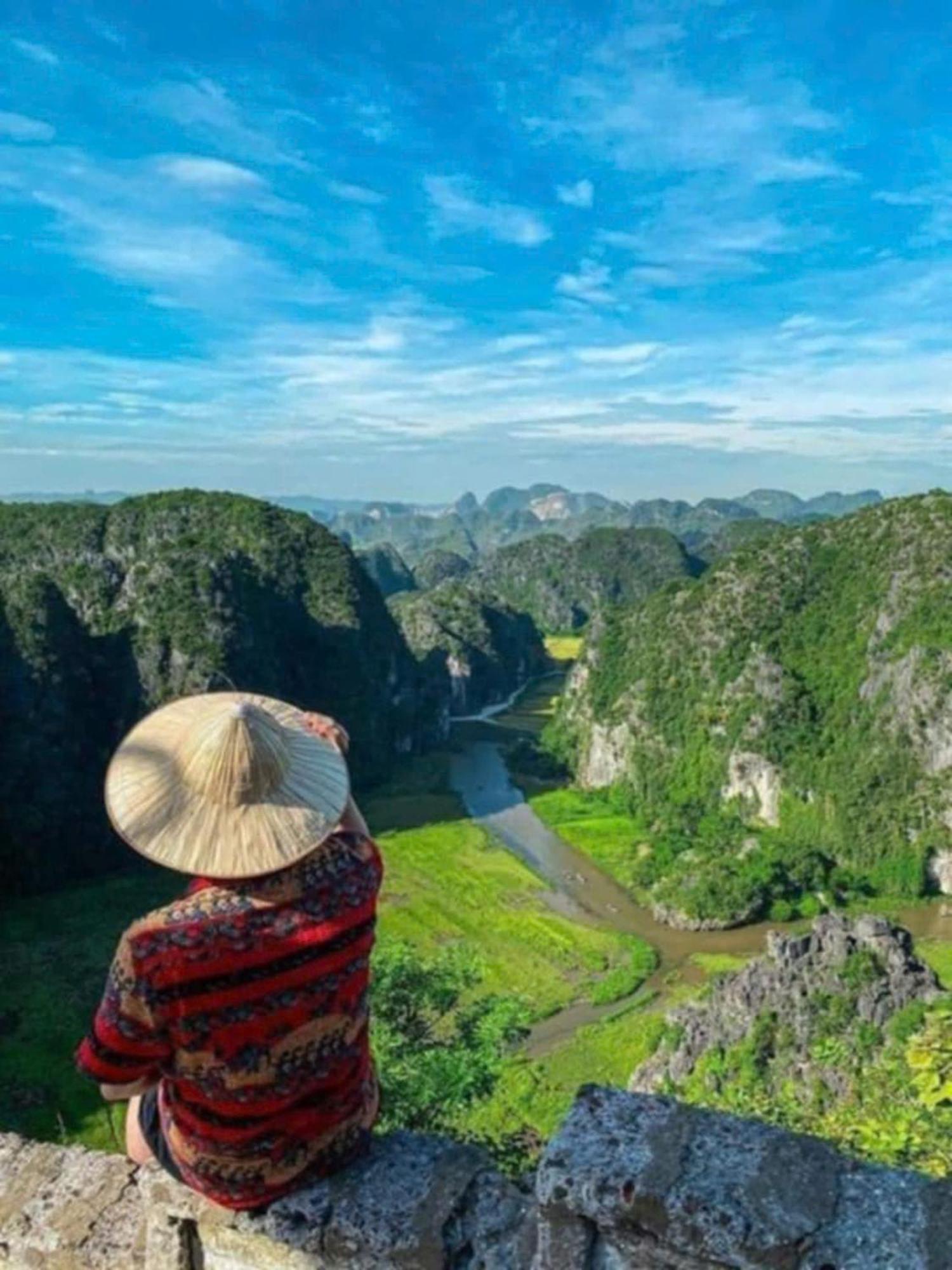 Ferienwohnung Tam Coc Pomelo Garden Ninh Binh Exterior foto