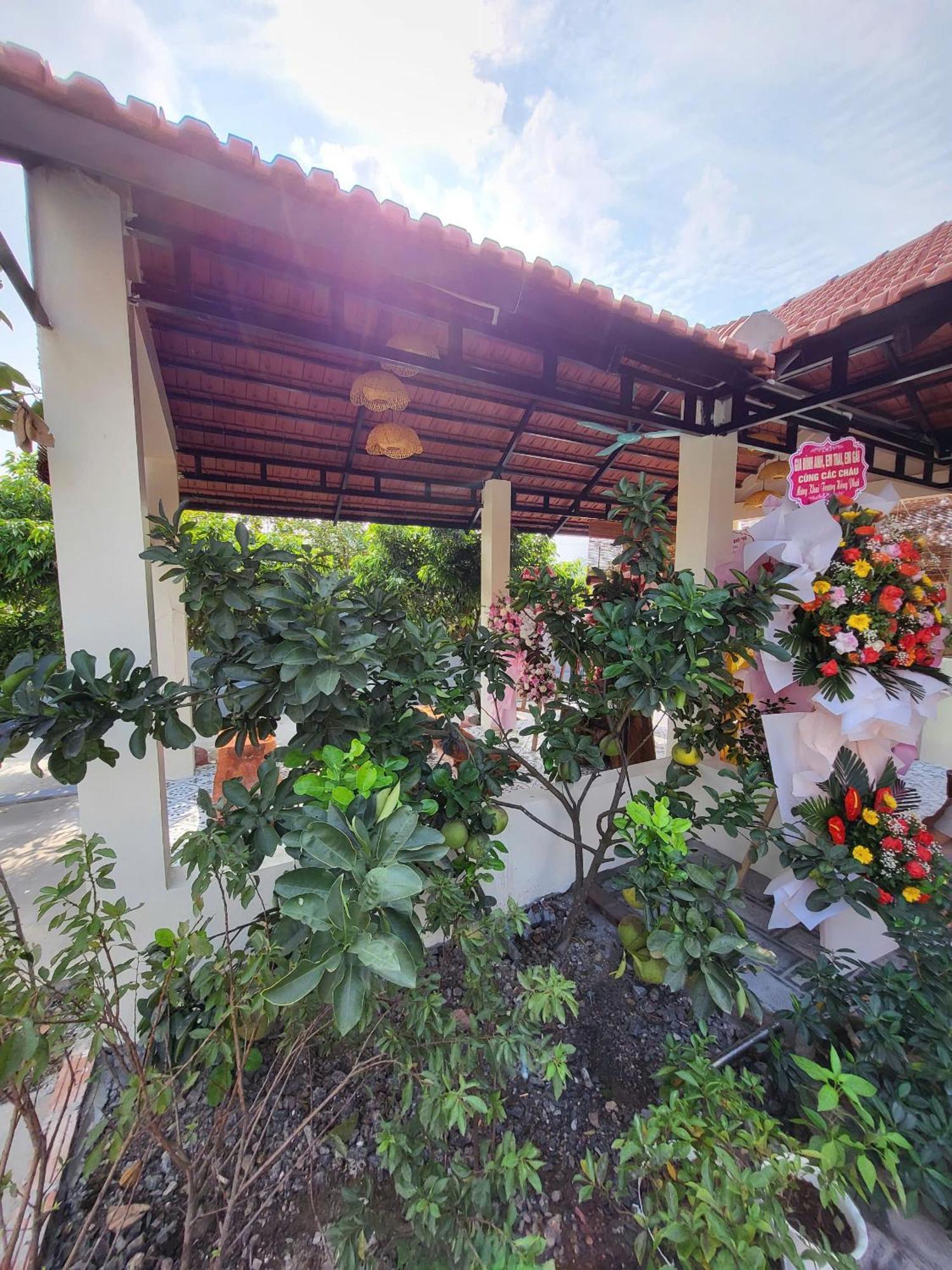 Ferienwohnung Tam Coc Pomelo Garden Ninh Binh Exterior foto