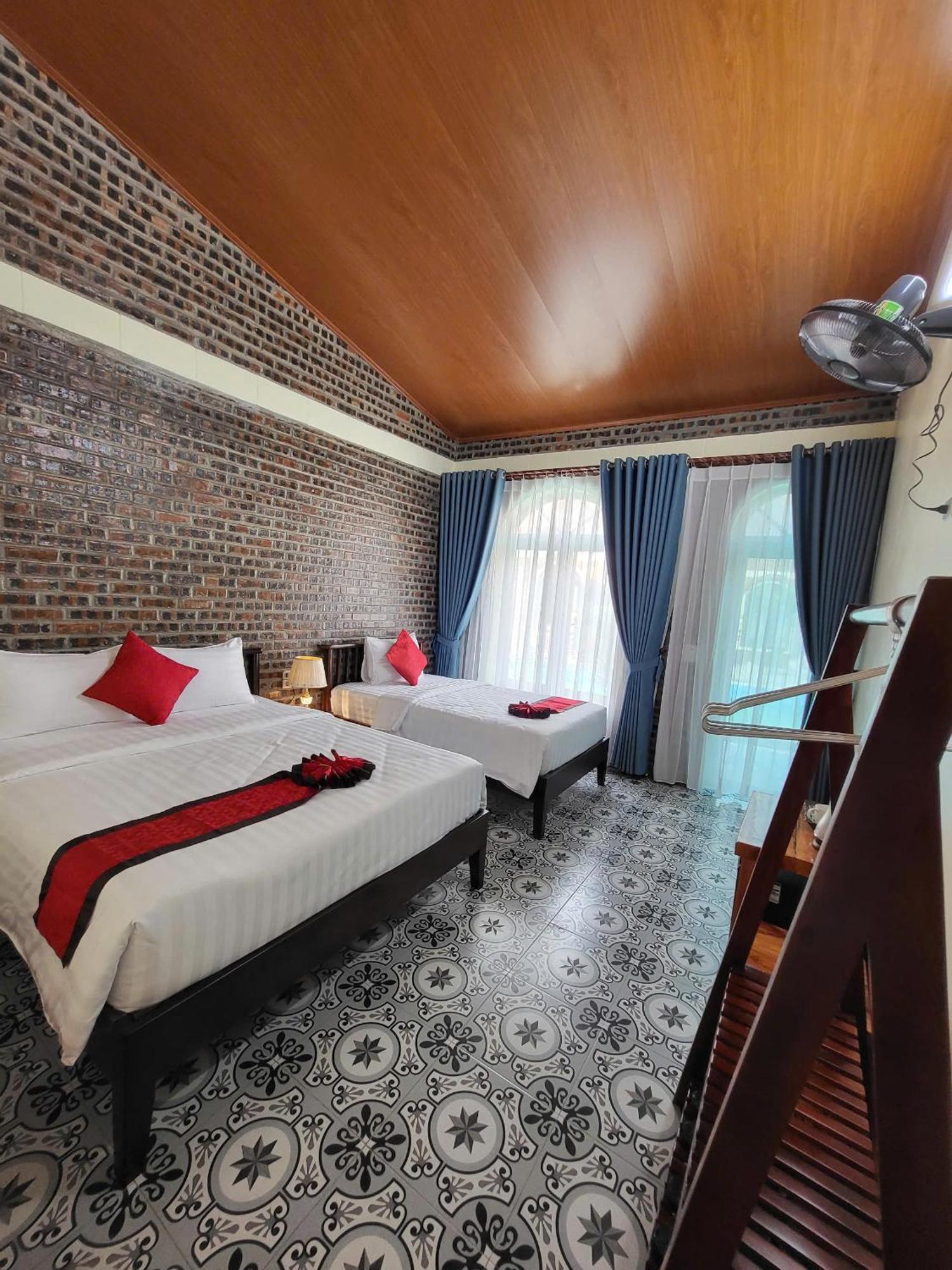 Ferienwohnung Tam Coc Pomelo Garden Ninh Binh Exterior foto