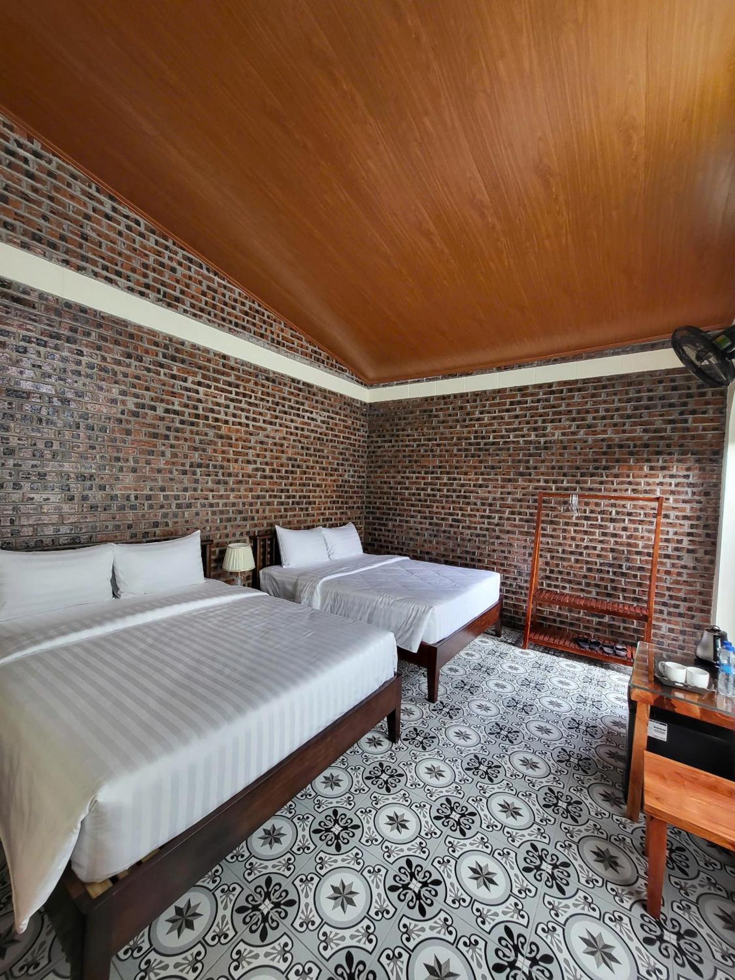 Ferienwohnung Tam Coc Pomelo Garden Ninh Binh Exterior foto