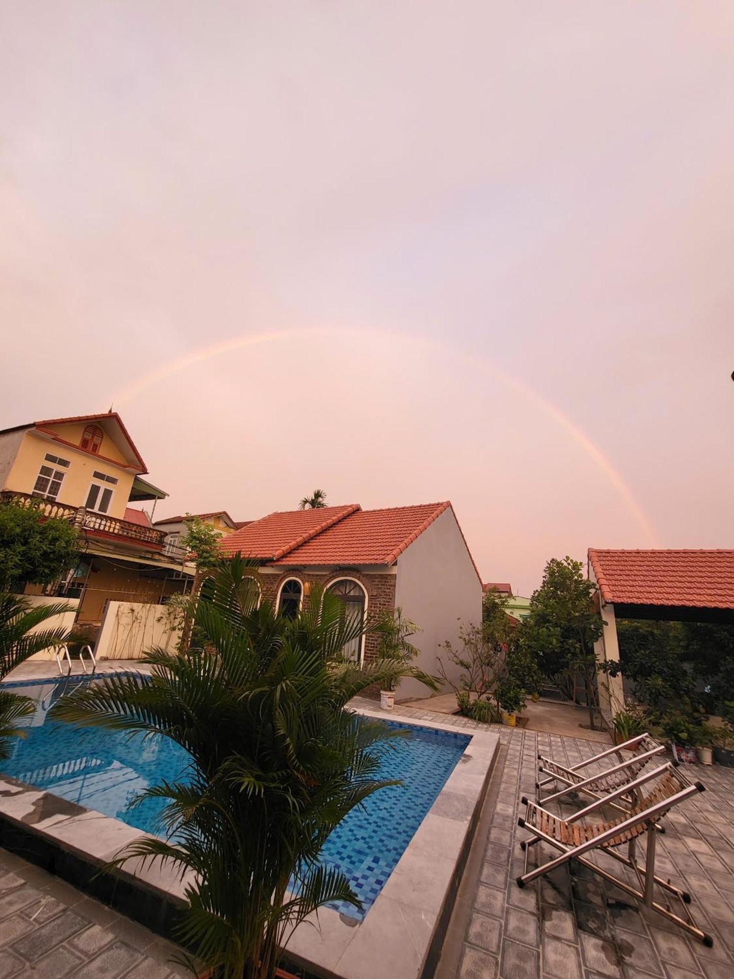 Ferienwohnung Tam Coc Pomelo Garden Ninh Binh Exterior foto