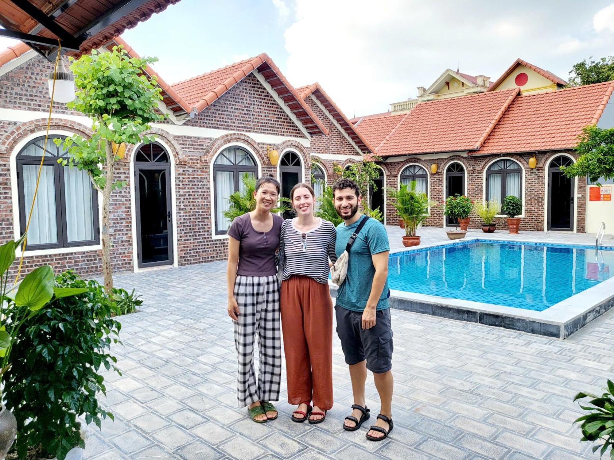 Ferienwohnung Tam Coc Pomelo Garden Ninh Binh Exterior foto