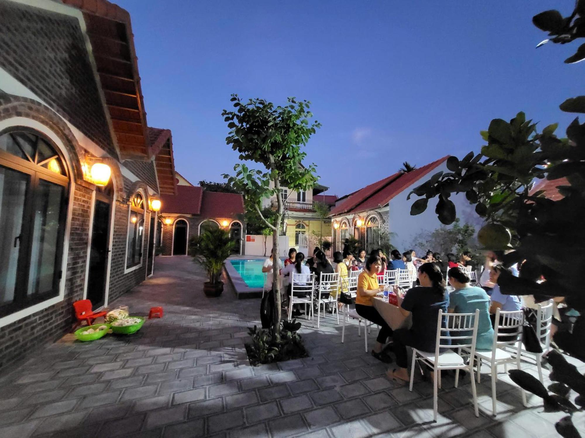 Ferienwohnung Tam Coc Pomelo Garden Ninh Binh Exterior foto
