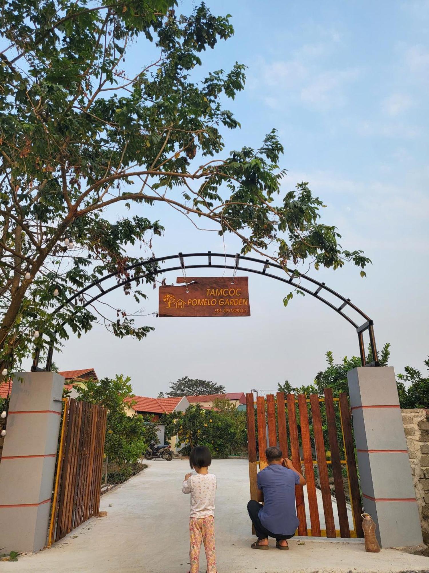 Ferienwohnung Tam Coc Pomelo Garden Ninh Binh Exterior foto